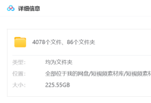 【4000款】城市风景车流无声有声夜景视频素材