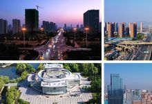 【143款】4K石家庄城市建筑地标旅游景点CBD商圈夜景视频素材