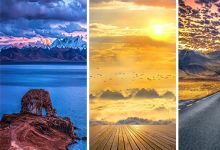 【200款】竖屏治愈系窗外夜晚风景城市夜景视频素材