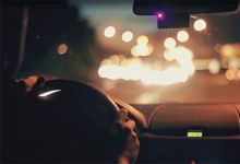 【76款】第一视角汽车行驶穿梭城市夜景长视频素材