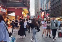 【343款】国内外第一视角城市街道夜景走拍视频素材